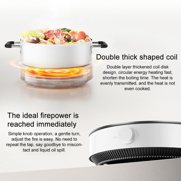 Original Xiaomi Mijia N1 2100W Induction Cooker(US Plug)
