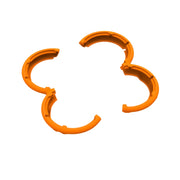 For DJI Neo Sunnylife Propeller Protective Guard Anti-collision Ring Cover(Orange)