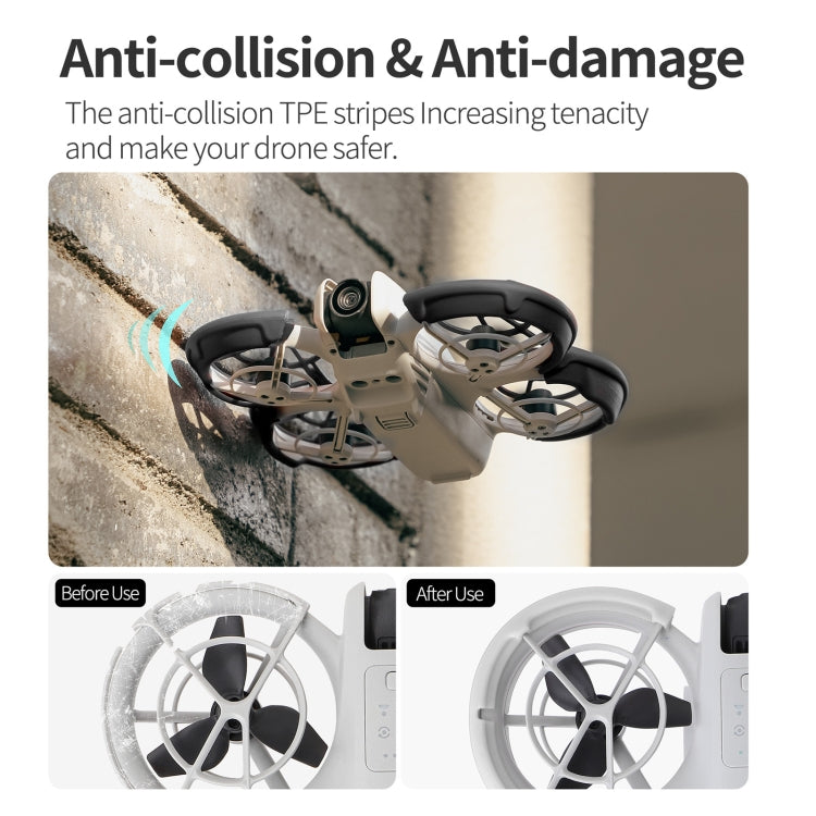 For DJI Neo Sunnylife Propeller Protective Guard Anti-collision Ring Cover(Orange)
