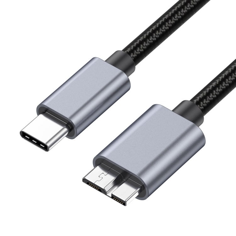 10Gbps USB-C / Type-C 3.1 to Micro B Mobile Hard Disk Adapter Cable, Length:3m - Cable & Adapters by PMC TechLife | Online Shopping South Africa | PMC TechLife | Buy Now Pay Later Mobicred