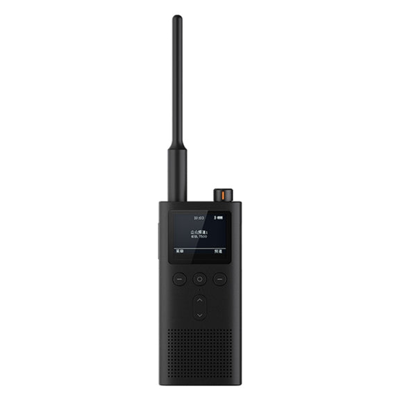 Original Xiaomi IP65 Water-resistant UV Dual Band Walkie Talkie 2(Black)