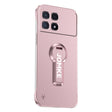 For Redmi K70 Ultra Baking Varnish 360 Rotate Holder No Frame PC Phone Case(Pink) - free shipping - PMC Jewellery - Order now!