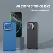For iPhone 16 Pro Max NILLKIN CamShield Prop MagSafe Magnetic PC Phone Case(Green)