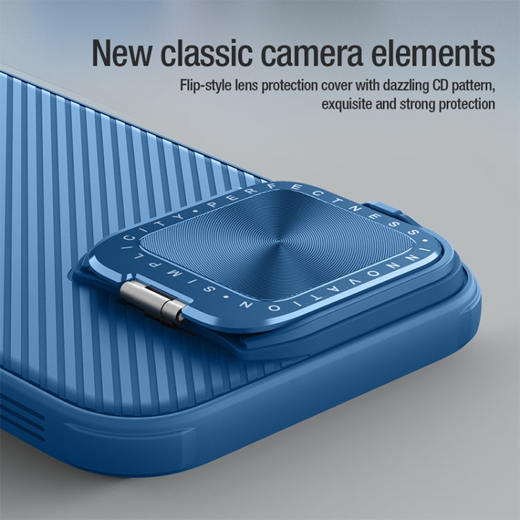 For iPhone 16 Pro Max NILLKIN CamShield Prop MagSafe Magnetic PC Phone Case(Green) - free shipping - PMC Jewellery - Order now!