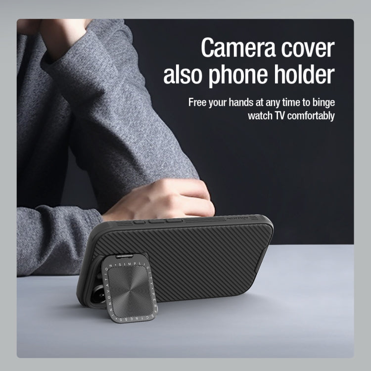 For iPhone 16 Pro NILLKIN CamShield Prop MagSafe Magnetic PC Phone Case(Blue) - free shipping - PMC Jewellery - Order now!