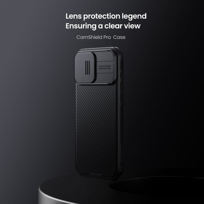 For iPhone 16 Pro Max NILLKIN CamShield Pro PC Phone Case(Black) - free shipping - PMC Jewellery - Order now!