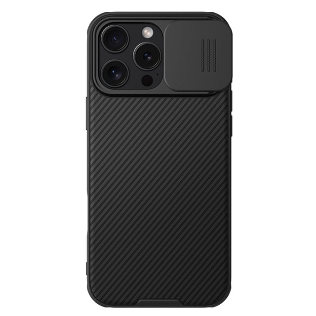 For iPhone 16 Pro Max NILLKIN CamShield Pro PC Phone Case(Black)