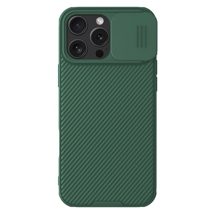 For iPhone 16 Pro Max NILLKIN CamShield Pro PC Phone Case(Green) - free shipping - PMC Jewellery - Order now!