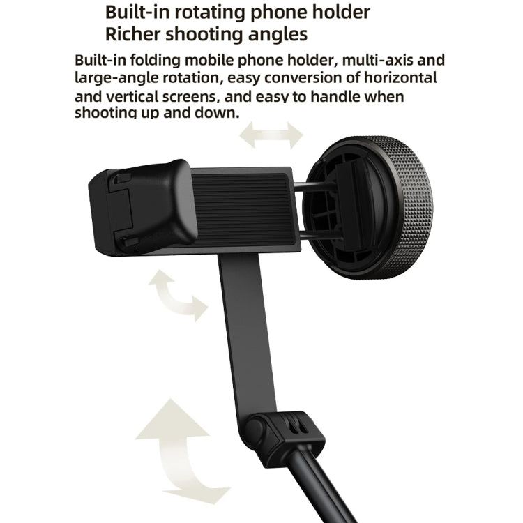 Xiaomi XMBJZPG01YM Zoom Floor Standing Bluetooth Stand Selfie Stick - free shipping - PMC Jewellery - Order now!