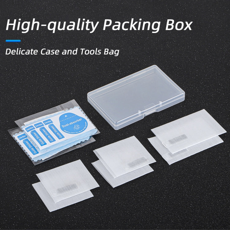 For DJI Osmo Action 5 Pro Sunnylife 3 in 1 Lens Protector Front and Rear Screen Tempered Glass Films, Quantity:1 + 1 + 1 Sets - free shipping - PMC TechLife - Order now!