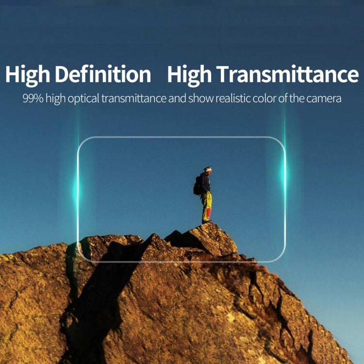 For GoPro HERO13 Black Sunnylife 3 in 1 Lens Protector Front and Rear Screen Tempered Glass Films, Quantity:2 + 2 + 2 Sets