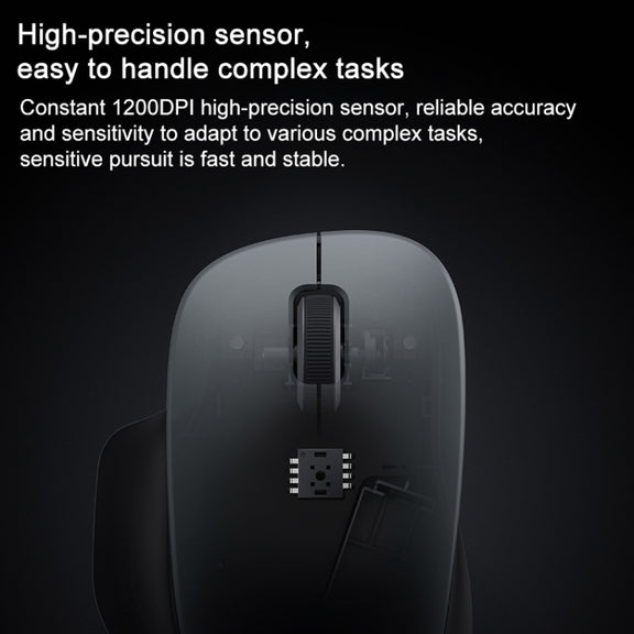 Original Xiaomi XMWXSB04YM 2.4GHz Portable Wireless Mouse Comfort Edition(Black)