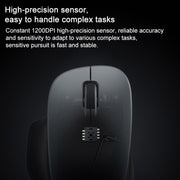 Original Xiaomi XMWXSB04YM 2.4GHz Portable Wireless Mouse Comfort Edition(Grey)