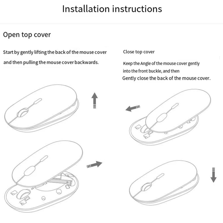 Original Xiaomi XMBXSB01YM Bluetooth Dual Mode Silent Portable Mouse 3(Gold) - free shipping - PMC Jewellery - Order now!