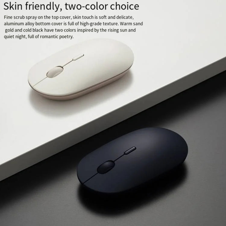 Original Xiaomi XMBXSB01YM Bluetooth Dual Mode Silent Portable Mouse 3(Gold)