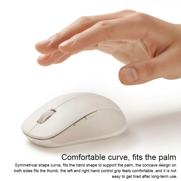 Original Xiaomi XMSMSB01YM 1200DPI Bluetooth Dual Mode Wireless Mouse 2(Beige) - free shipping - PMC Jewellery - Order now!