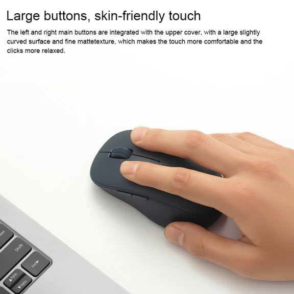 Original Xiaomi XMSMSB01YM 1200DPI Bluetooth Dual Mode Wireless Mouse 2(Beige)