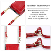 For iPhone 16 Plus Square Zipper Wallet Bag TPU+PU Back Cover Case(Red)