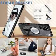 For ZTE nubia Red Magic 9 Pro / 9S Pro Heat Dissipation Aromatherapy MagSafe Holder Phone Case(Black)