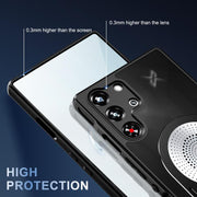 For ZTE nubia Red Magic 10 Pro+ Heat Dissipation Aromatherapy MagSafe Holder Phone Case(Silver)