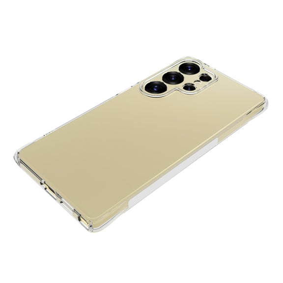 For Samsung Galaxy S25 Ultra 5G Shockproof Non-slip Thickening TPU Phone Case(Transparent)