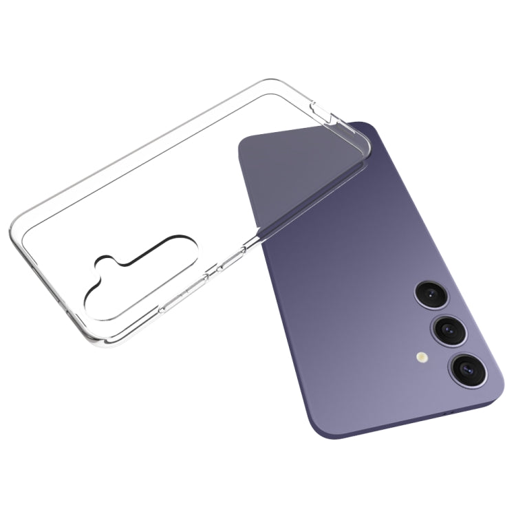 For Samsung Galaxy S25+ 5G Waterproof Texture TPU Phone Case(Transparent) - Galaxy S25+ 5G Cases by PMC Jewellery | Online Shopping South Africa | PMC Jewellery | Buy Now Pay Later Mobicred