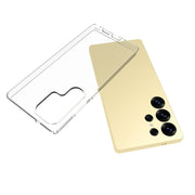 For Samsung Galaxy S25 Ultra 5G Water-resistant Texture TPU Phone Case(Transparent)
