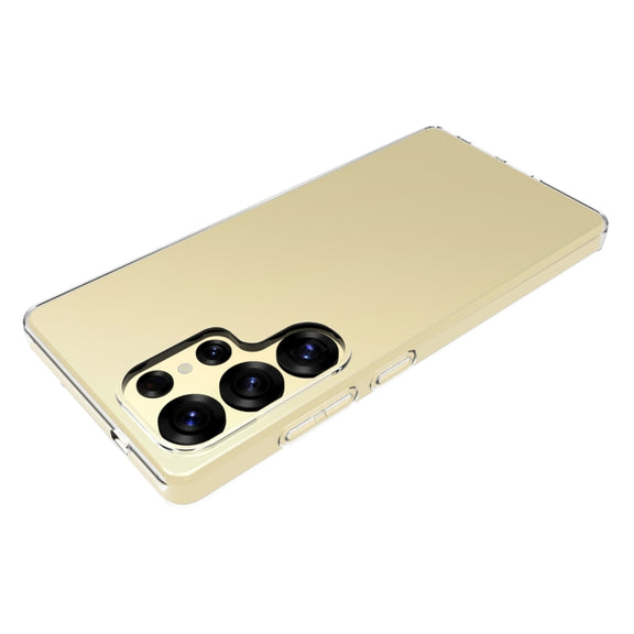 For Samsung Galaxy S25 Ultra 5G Water-resistant Texture TPU Phone Case(Transparent)