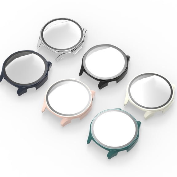 For Huawei Watch GT 5 46mm Tempered Glass Film Integrated PC Watch Protective Case(Green)