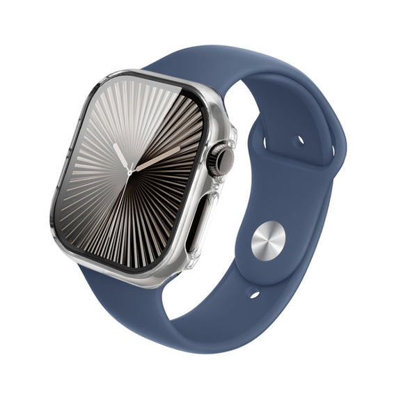 For Apple Watch Series 10 42mm imak Integrated Watch Case with Film(Transparent)