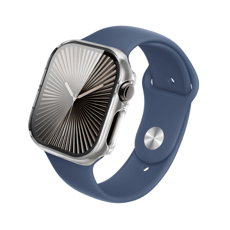 For Apple Watch Series 10 42mm imak Integrated Watch Case with Film(Transparent)