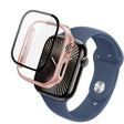 For Apple Watch Series 10 46mm imak Integrated Watch Case with Film(Rose Gold) - Watch Cases by imak | Online Shopping South Africa | PMc TechLife | Buy Now Pay Later Mobicred