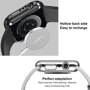 For Apple Watch Series 10 46mm imak Integrated Watch Case with Film(Silver)