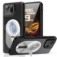 For Asus ROG Phone 9 / 9 Pro Heat Dissipation Aromatherapy MagSafe Holder Phone Case(Silver) - ASUS Cases by PMC TechLife | Online Shopping South Africa | PMC TechLife | Buy Now Pay Later Mobicred