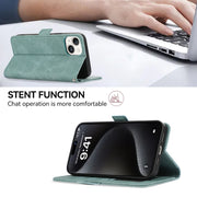 For Samsung Galaxy S25 Ultra 5G ABEEL Frosted Magnetic RFID Leather Phone Case(Cyan)