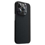 For iPhone 16 Pro Benks Classic Kevlar 600D Fiber MagSafe Phone Case(Black)