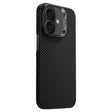 For iPhone 16 Benks Classic Kevlar 600D Fiber MagSafe Phone Case(Black) - free shipping - PMC TechLife - Order now!