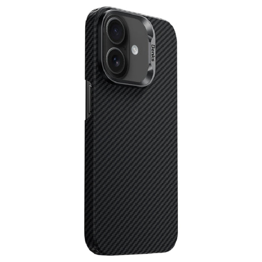 For iPhone 16 Benks Classic Kevlar 600D Fiber MagSafe Phone Case(Black) - free shipping - PMC Jewellery - Order now!