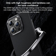For iPhone 16 Plus Benks Classic Kevlar 600D Fiber MagSafe Phone Case(Black)