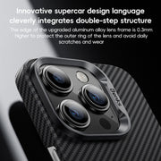 For iPhone 16 Plus Benks Classic Kevlar 600D Fiber MagSafe Phone Case(Black)