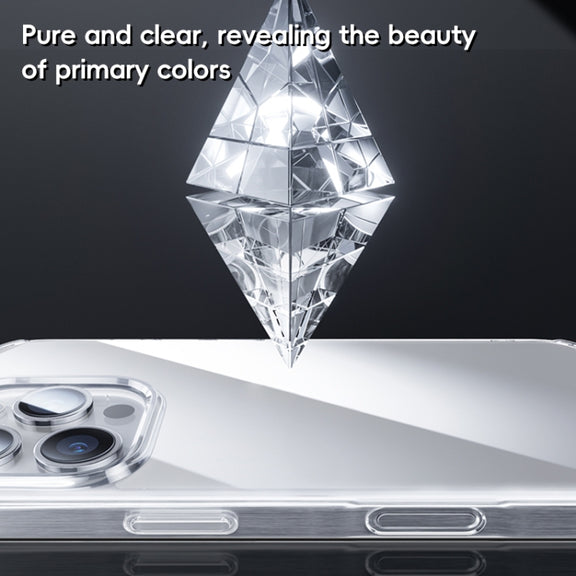 For iPhone 16 Pro Benks PC Hybrid TPU Shockproof Phone Case(Transparent)