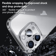 For iPhone 16 Pro Benks PC Hybrid TPU Shockproof Phone Case(Transparent)