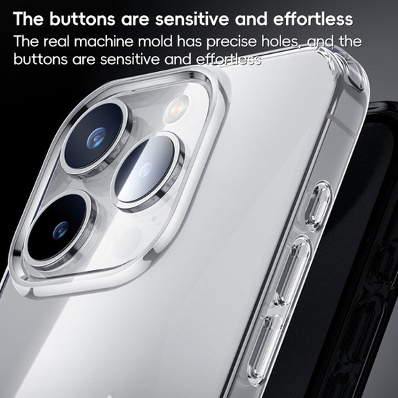For iPhone 16 Plus Benks PC Hybrid TPU Shockproof Phone Case(Transparent)