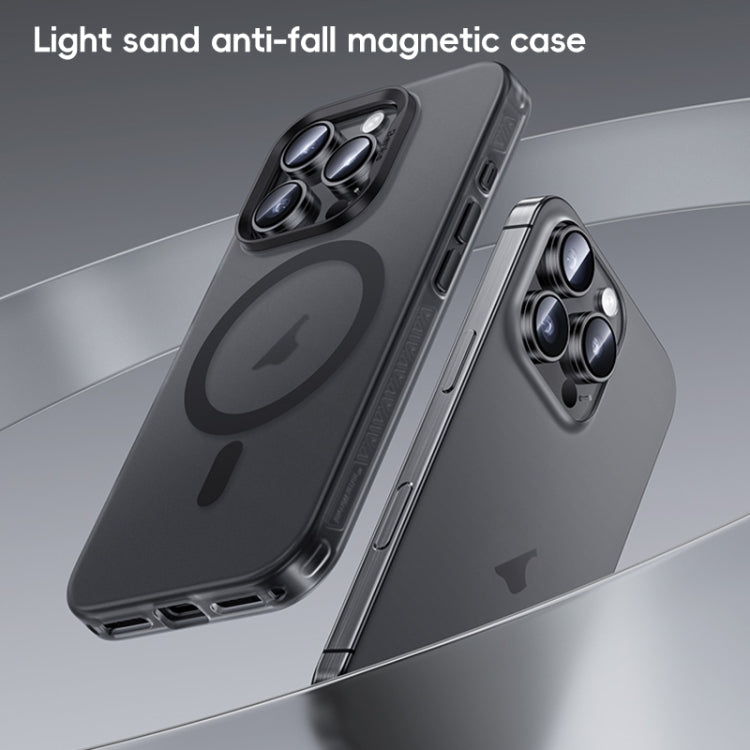 For iPhone 16 Plus Benks Frosted MagSafe Magnetic Shockproof Phone Case(Black)
