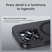 For iPhone 16 Plus Benks Frosted MagSafe Magnetic Shockproof Phone Case(Black)