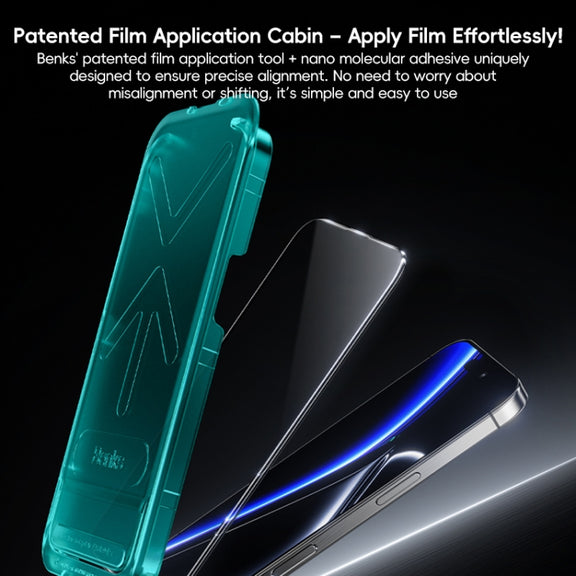 For iPhone 16 Plus Benks King Kong Series Corning Sapphire Glass Film