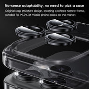 For iPhone 16 Plus Benks King Kong Series Corning Single Metal Lens Protective Film(Pink)