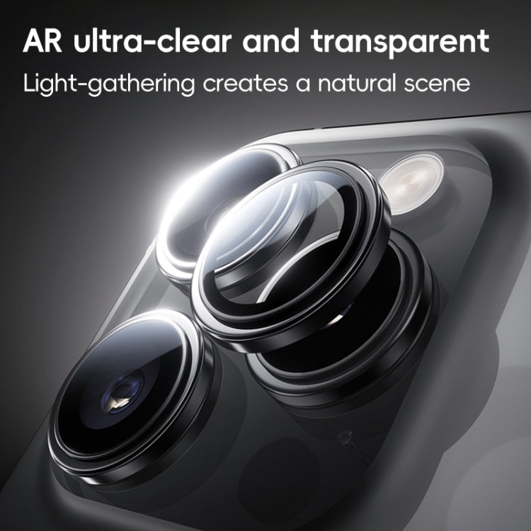 For iPhone 16 Pro Max Benks King Kong Series Corning Single Metal Lens Protective Film(Rose Gold) - free shipping - PMC Jewellery - Order now!