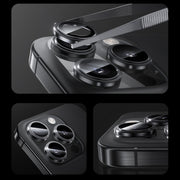 For iPhone 16 Pro Benks King Kong Series Corning Single Metal Lens Protective Film(Black)