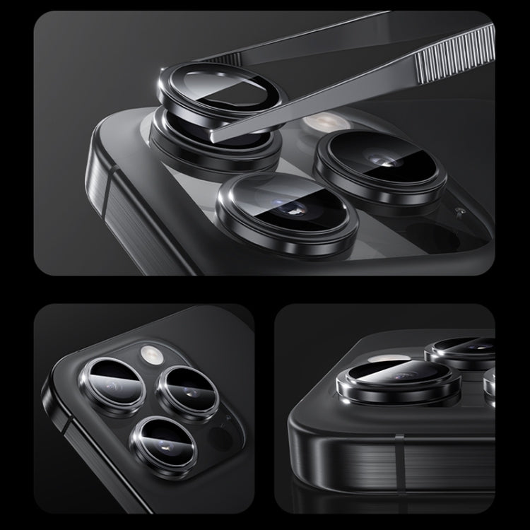 For iPhone 16 Pro Max Benks King Kong Series Corning Single Metal Lens Protective Film(Rose Gold) - free shipping - PMC Jewellery - Order now!